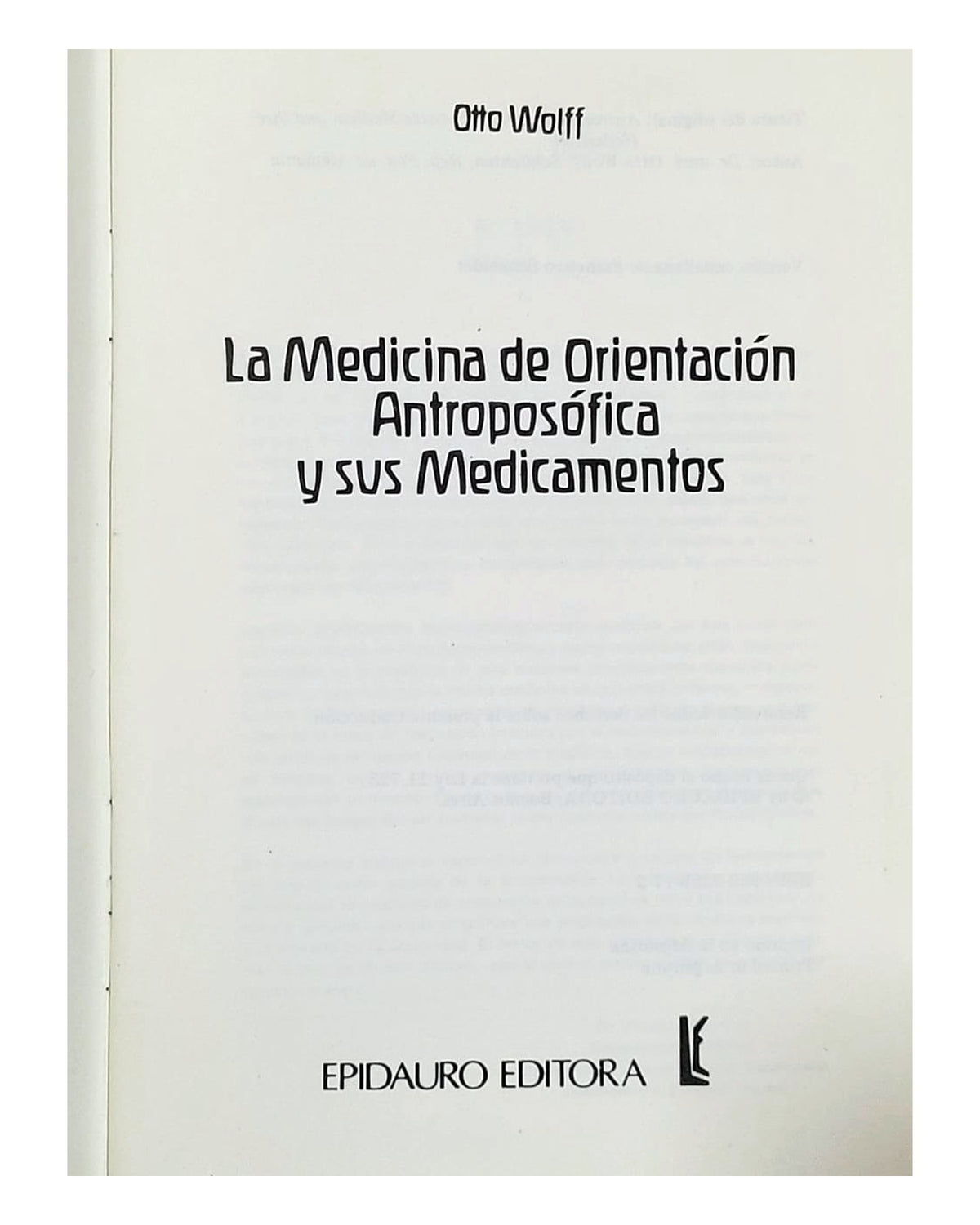 La Medicina de Orientación Antroposófica y sus Medicamentos — pagina_titulo
