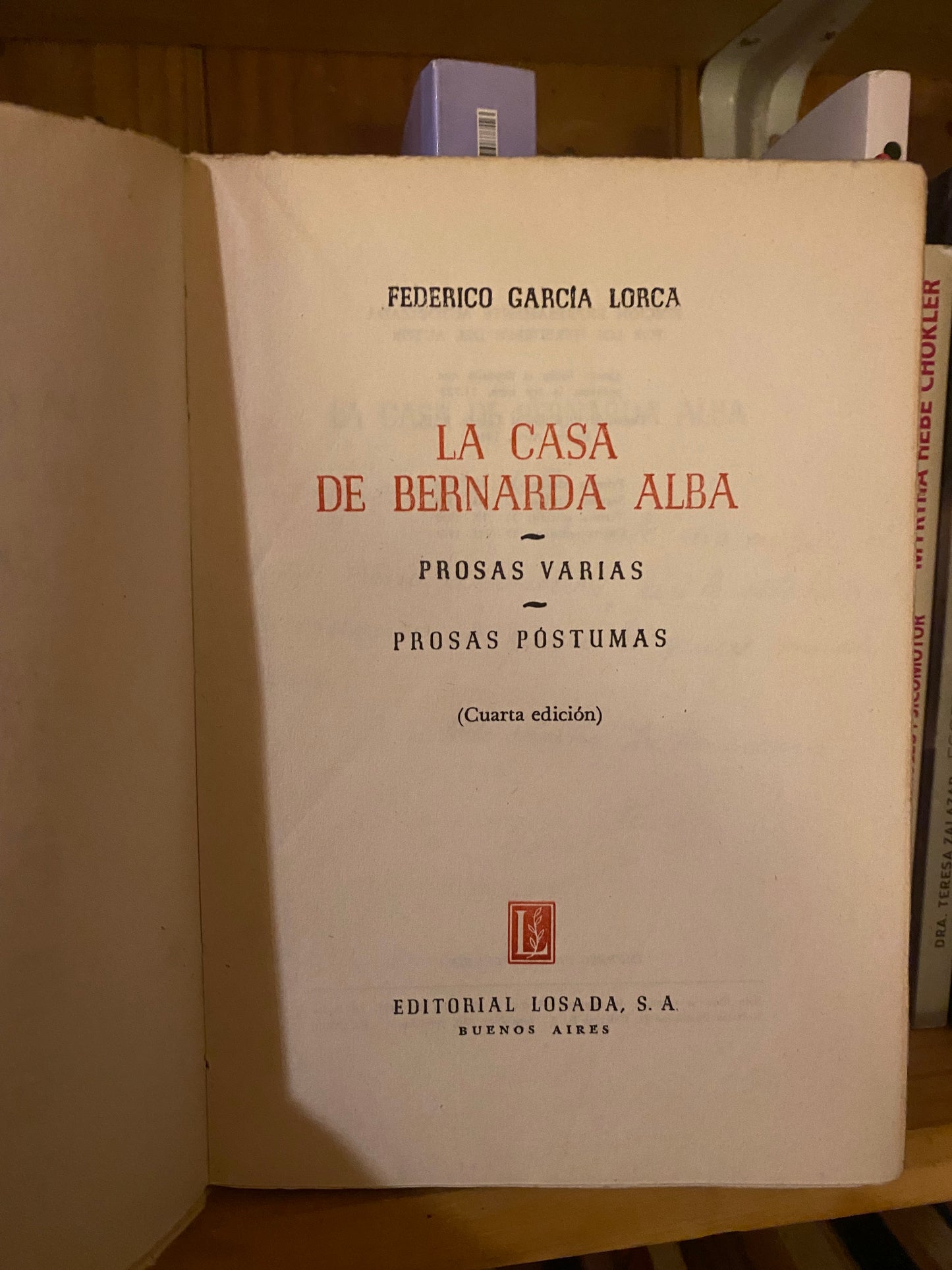 Federico García Lorca, La casa de Bernarda Alba
