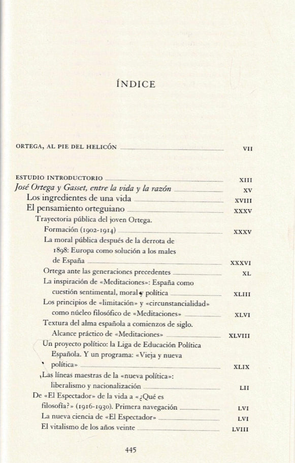 Ortega Y Gasset - Tomo I - Gredos