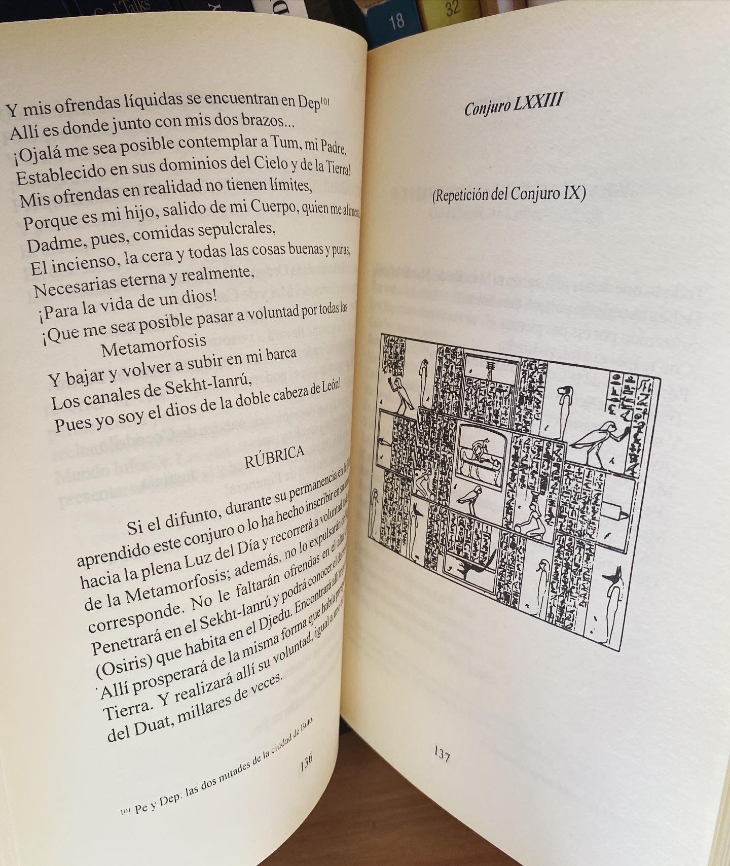El libro egipcio de los muertos, Versión Poética