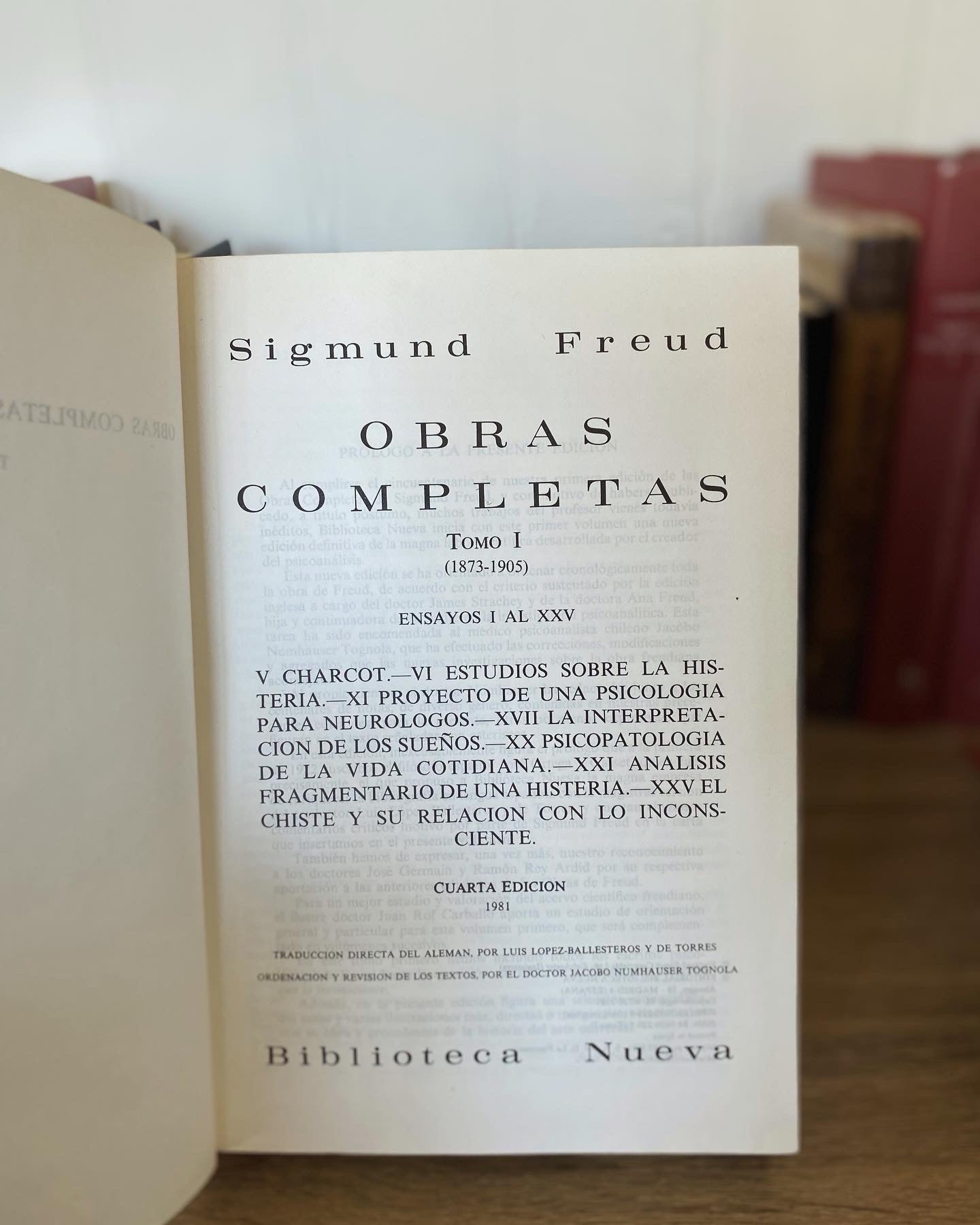 Sigmund Freud, Obras completas