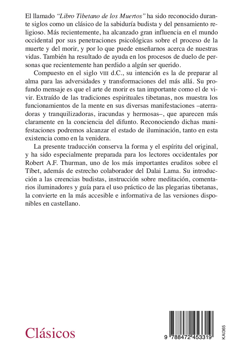 El libro Tibetano de los Muertos, Padma Sambhava