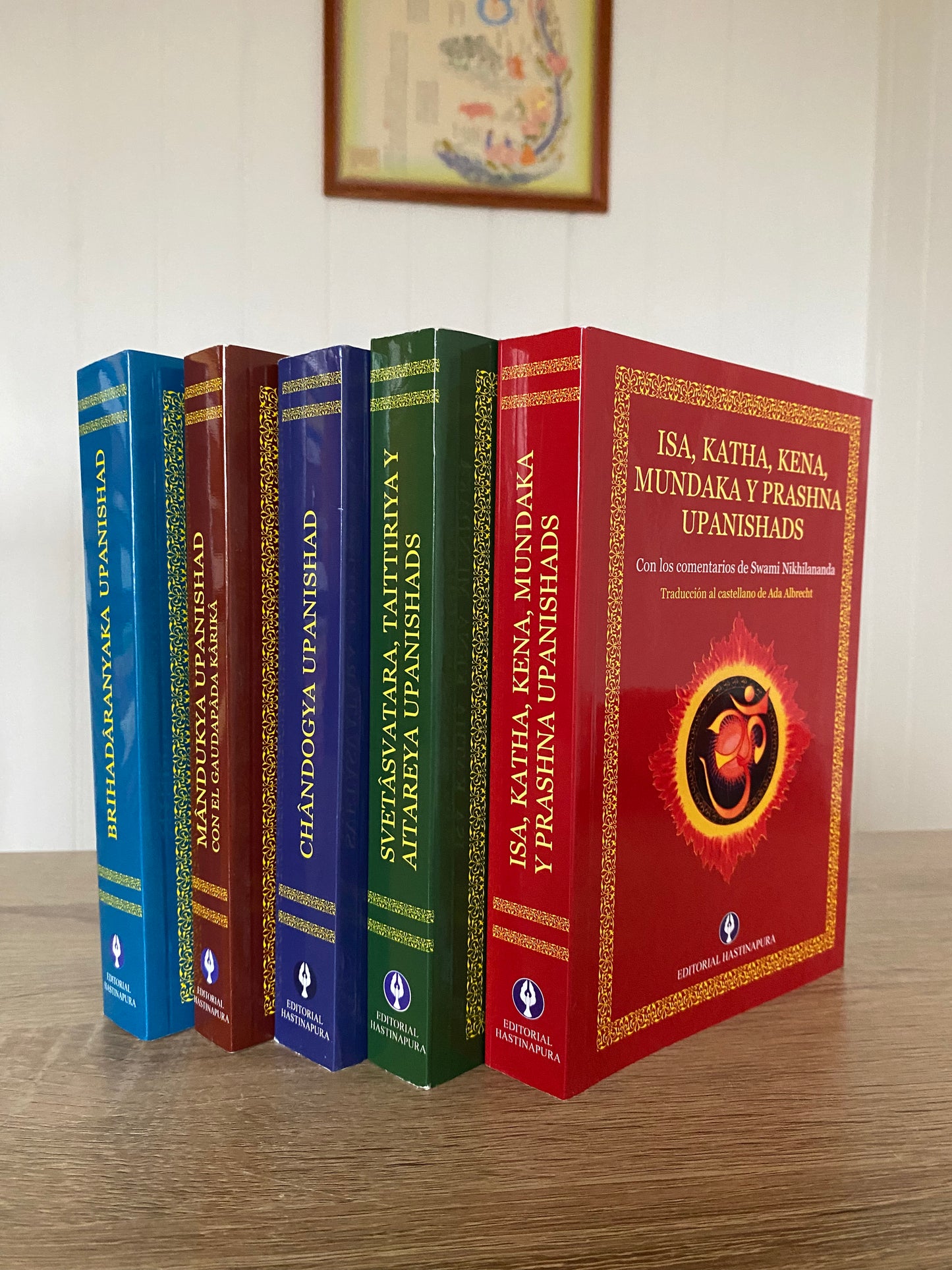 Colección 5 tomos, 11 Upanishads Mayores
