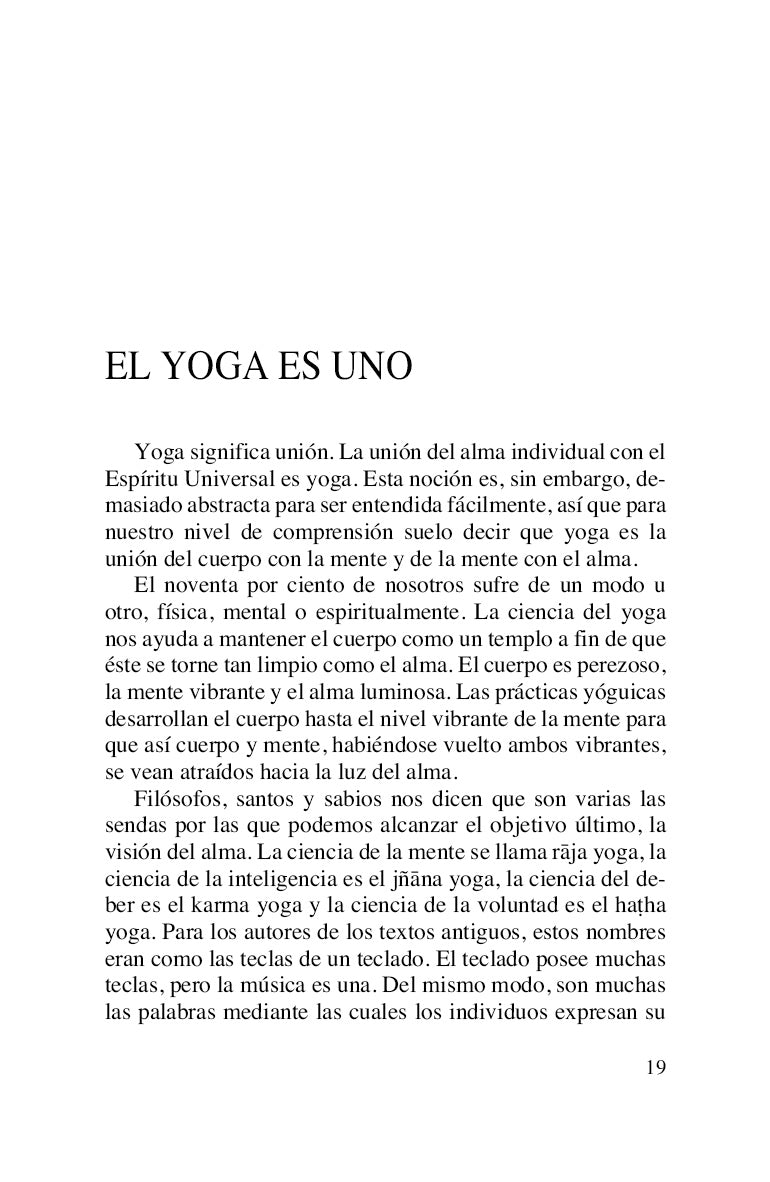 El árbol del Yoga, B.K.S. Iyengar