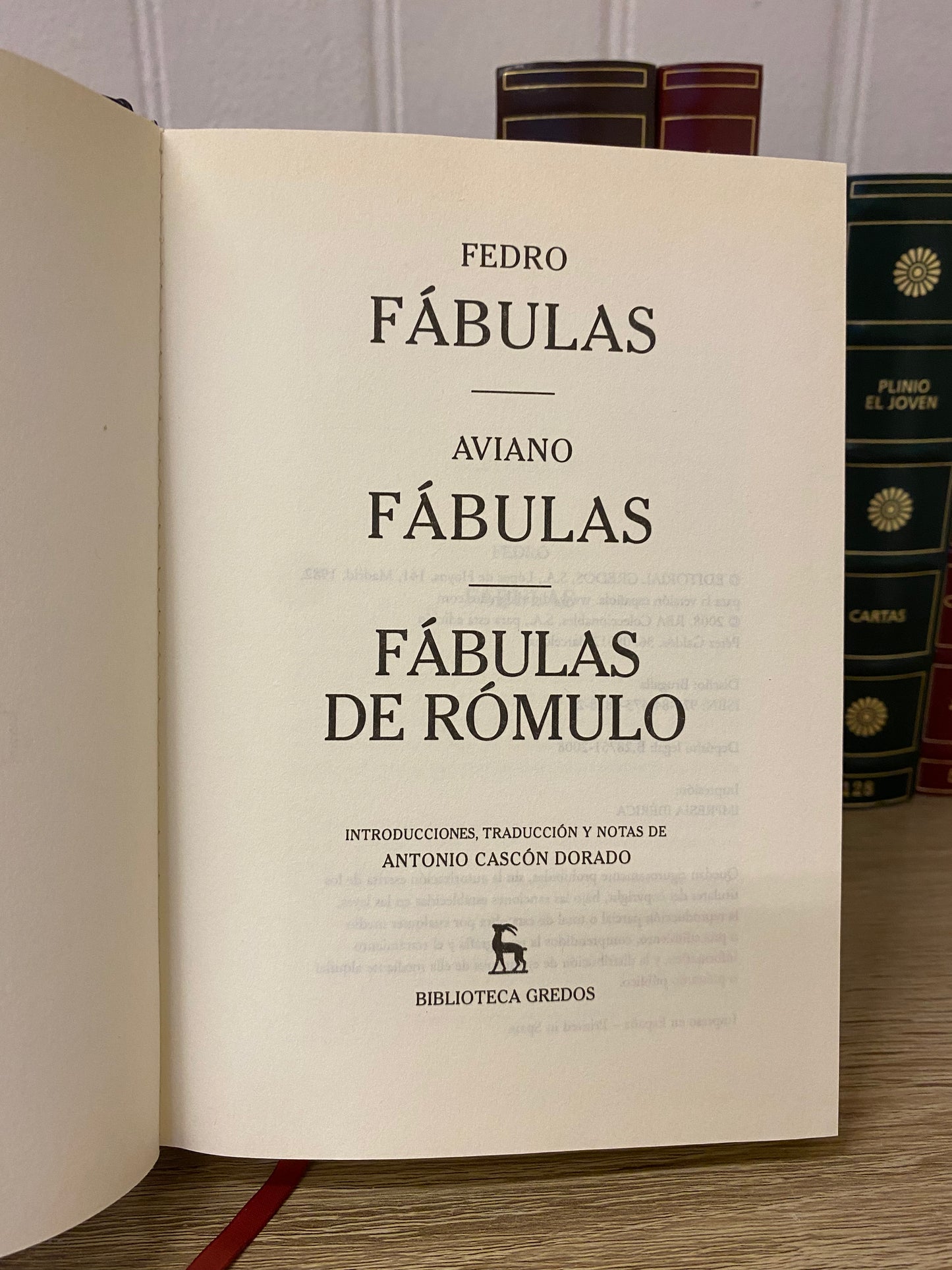 Fábulas, Fedro