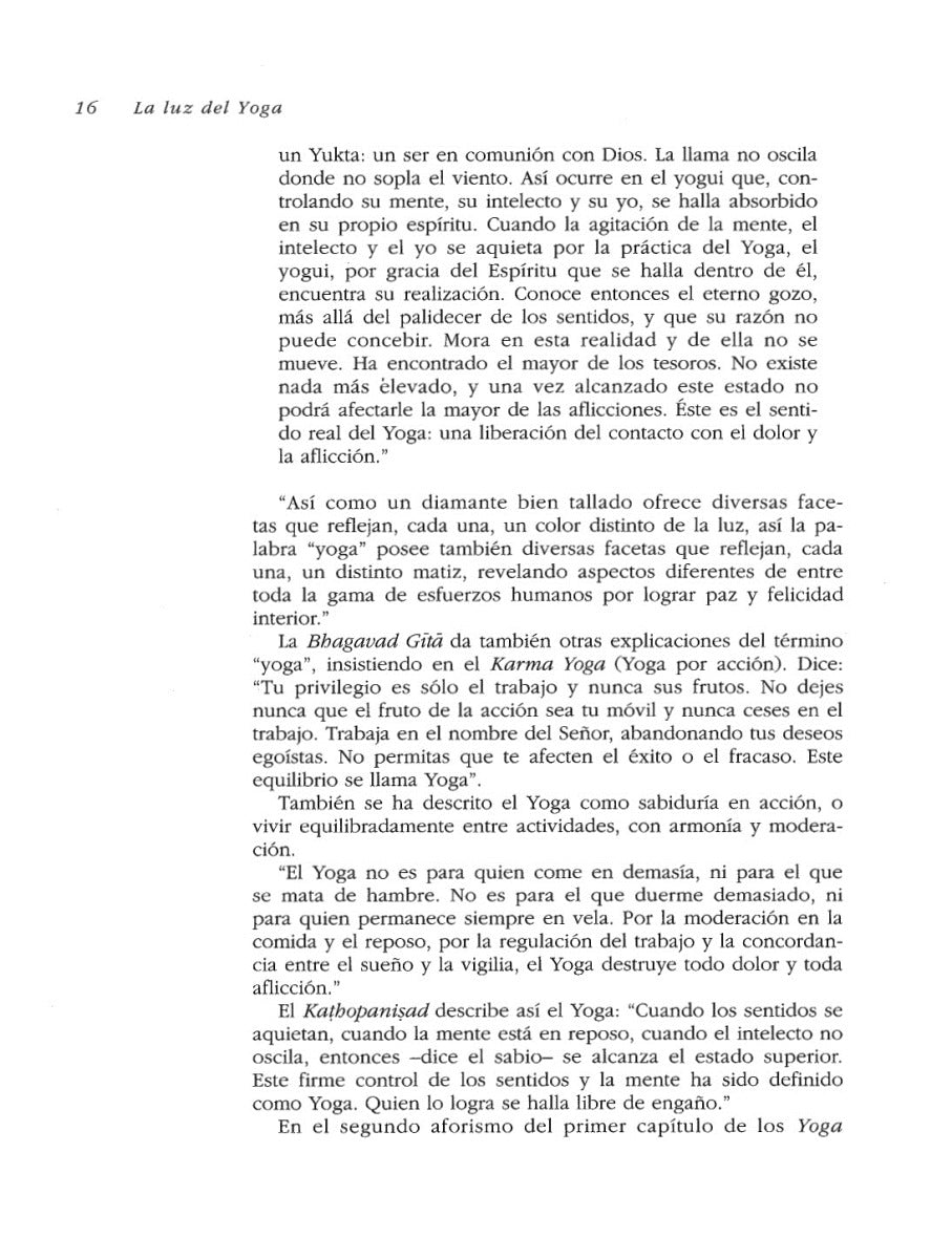 La luz del Yoga, B.K.S Iyengar