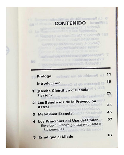 La experiencia astral — indice
