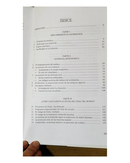 La profecía de Orión — indice_1