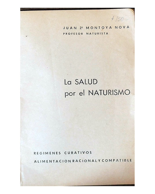 La salud por el naturismo — portada
