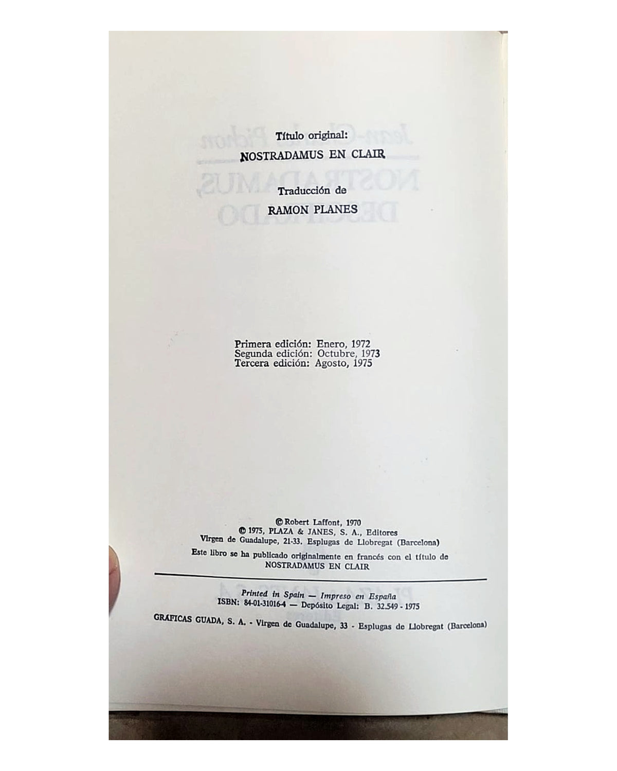 Nostradamus, descifrado — pagina_legal