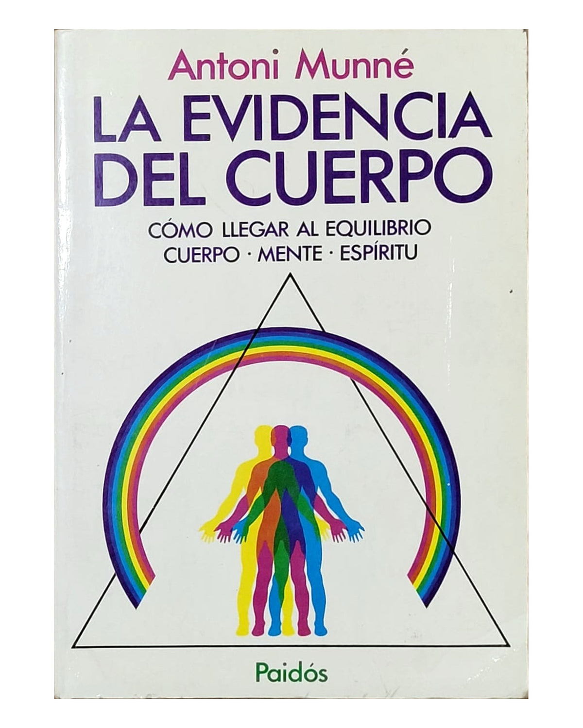 La evidencia del cuerpo — portada