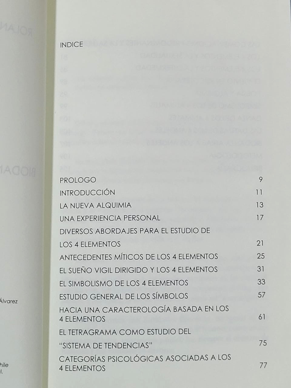 Biodanza y los 4 Elementos — Rolando Toro Araneda (Editorial Cuarto Propio)
