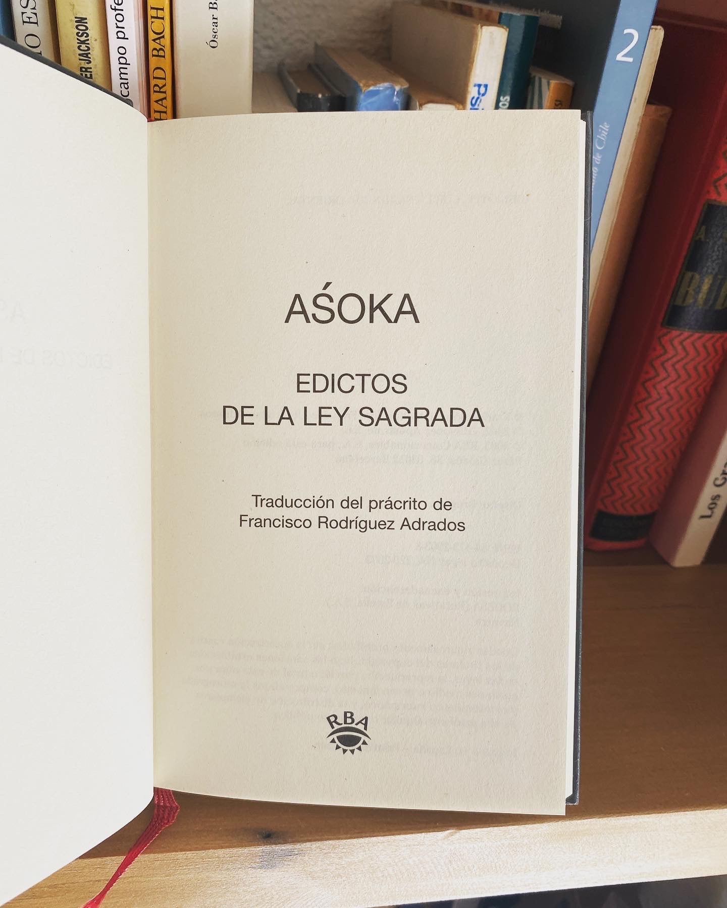 Asoka, Edictos de la ley Sagrada