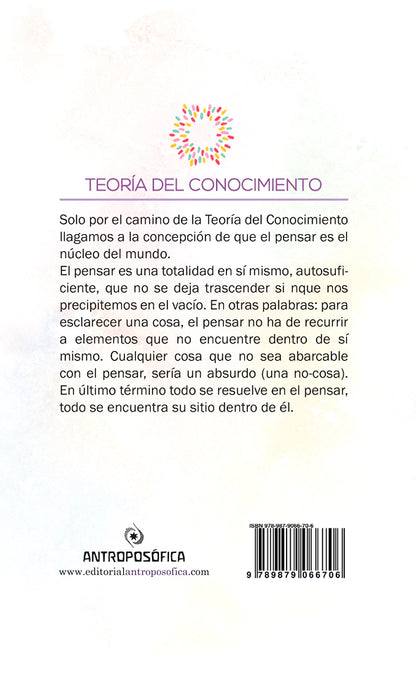 Teoria del Conocimiento, Rudolf Steiner