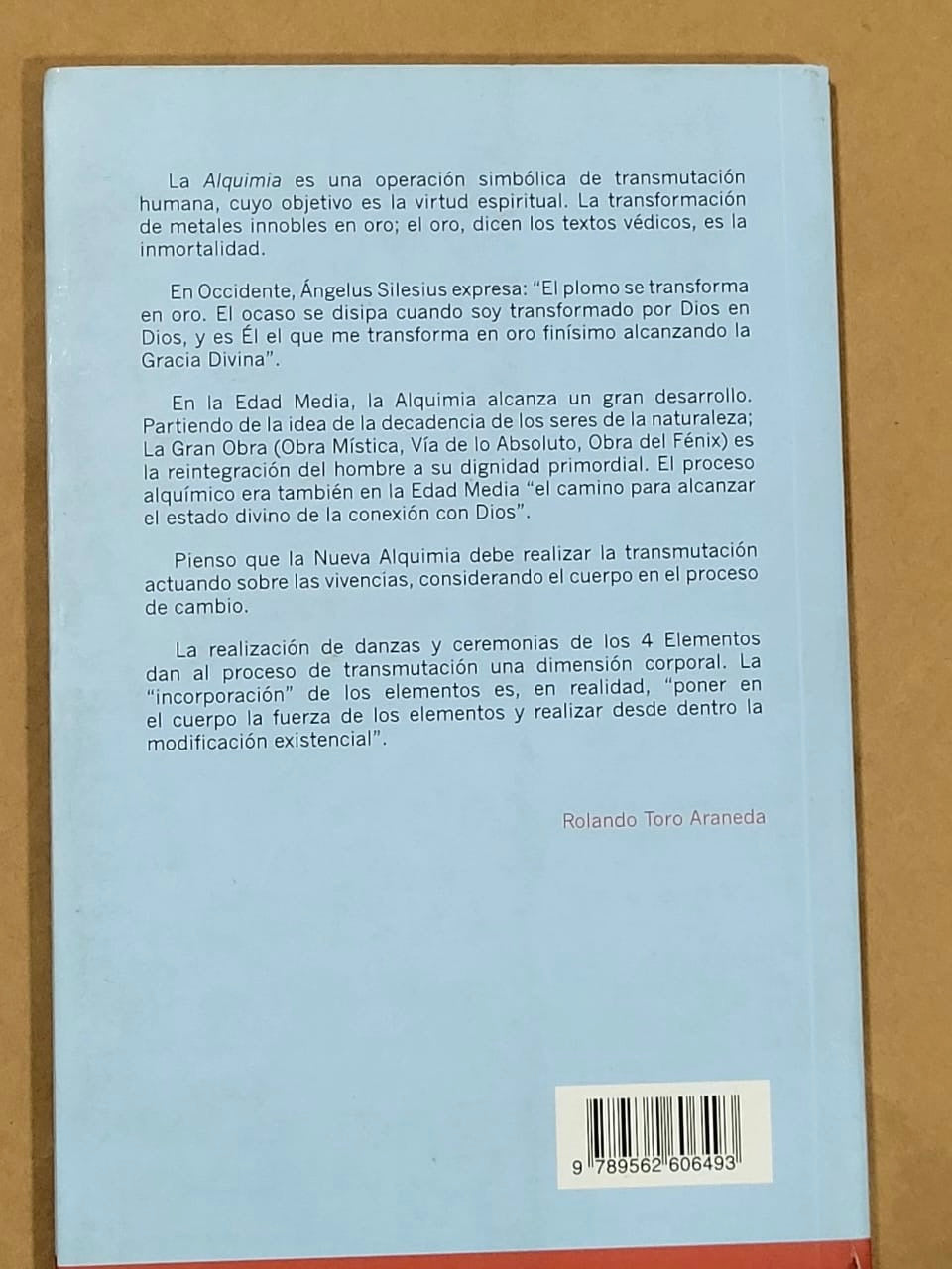 Biodanza y los 4 Elementos — Rolando Toro Araneda (Editorial Cuarto Propio)