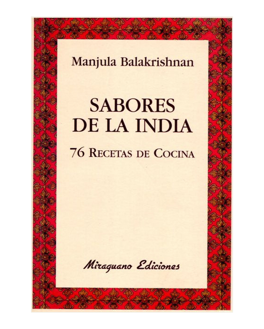 Sabores de la India, 76 recetas de cocina