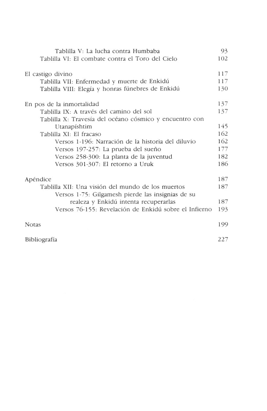 Gilgamesh o la angustia por la muerte, Poema Babilonio